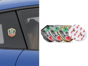 Bugatti Emblema Abovedado Insignia Atlético Esquema Superior
